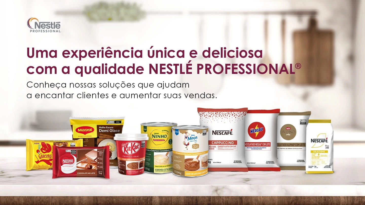 Todos os produtos Nestlé Professional